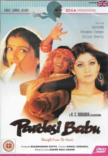PARDESI BABU Govinda Shilpa Shetty New Bollywood Dvd Free