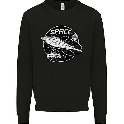 Space Trip Rocket Ship Astronaut Mens Sweatshirt Jumper