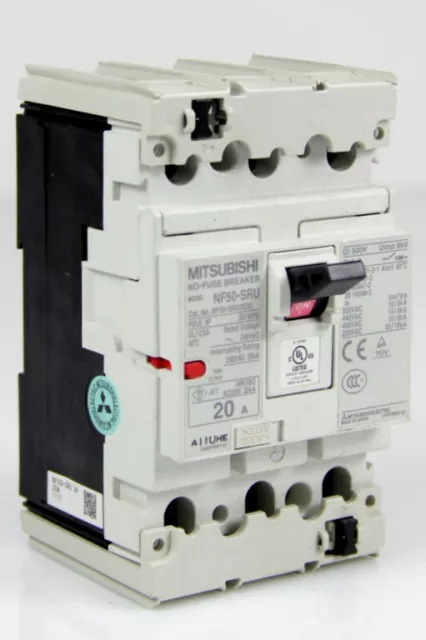 MITSUBISHI 20A No-Fuse Disjoncteur 3P 20 A NF50-SRU3020