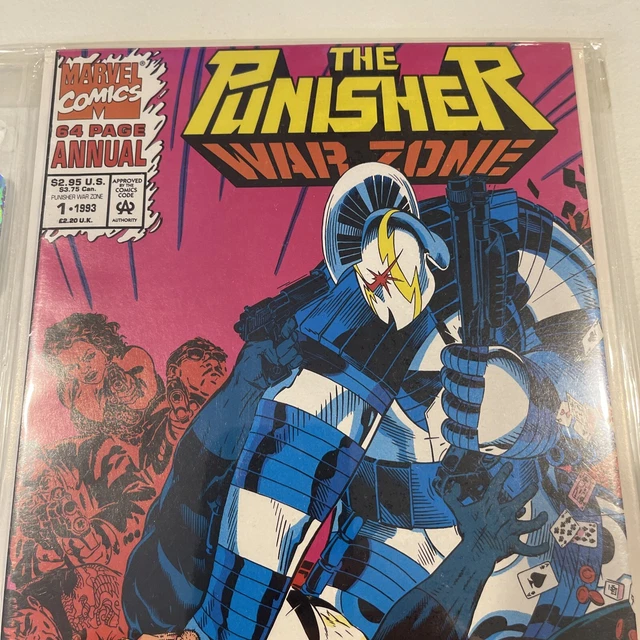 The Punisher: War Zone Annual #1, Vol. 1 (1992-1995) Marvel Comics, High Grade 7