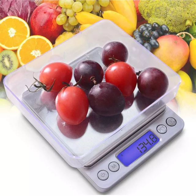 Digital Scale 5kg 500g 200g 100g High Precise Weighting Food Jewellery Kitchen 3