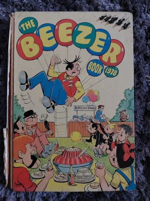 THE BEEZER  Book 1978  Published 1977 Vintage Children's  Annual