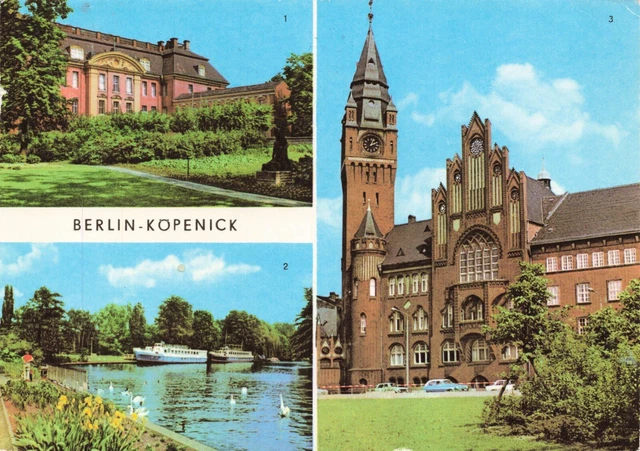 BERLIN KÖPENICK Hauptstadt, Ostberlin, DDR, Postkarte ungelaufen