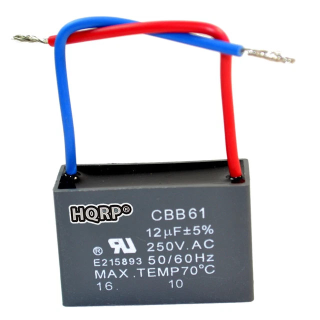 HQRP Condensateur de moteur de rechange pour ventilateur de plafond Hampton...