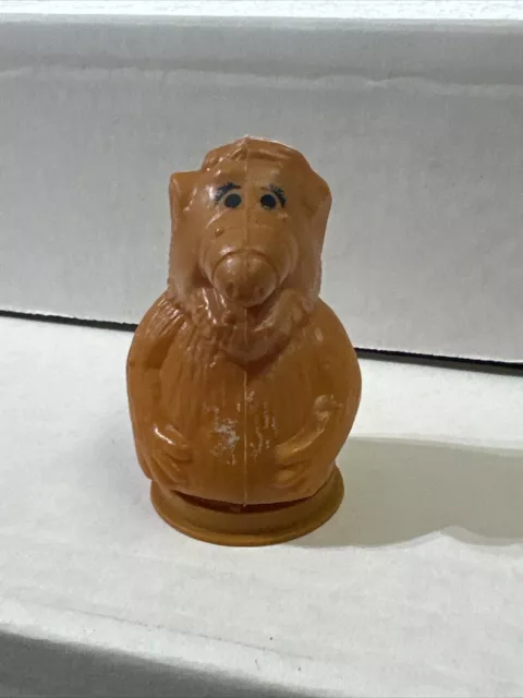 ALF vintage 1987 Alien Prod. candy dispenser Kay Bee toy store EMPTY 2.5" EX