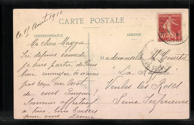 CPA Champrosay, Vue prise du Pont Ris - L´Allee des Peupliers et le Sanatorium 2