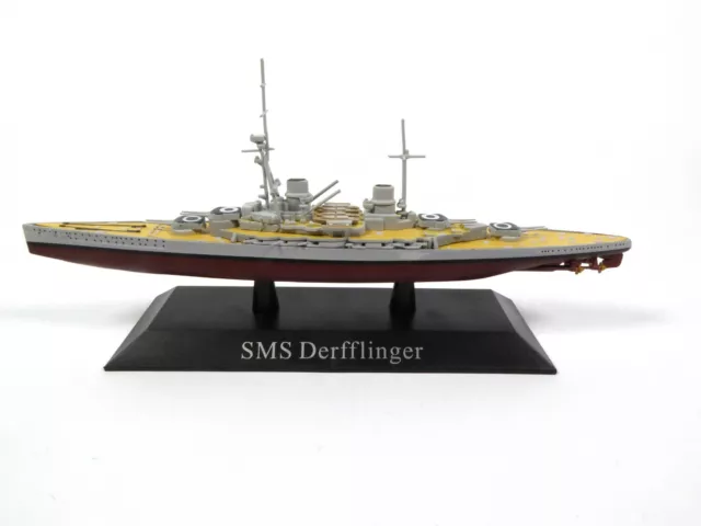 SMS Derfflinger 1913 - 1:1250 Navire de guerre IXO Croiseur militaire WS13