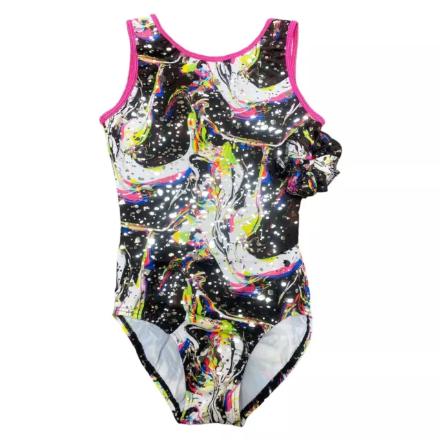 New with Tags Annalisia Activewear Gymnastics Leotard size 30" age 9-10