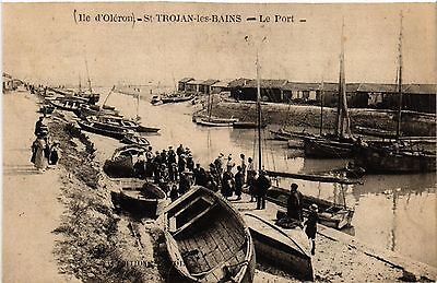 CPA Ile d'OLÉRON Le port St-TROJAN 183900 