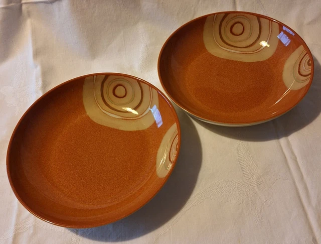 Assiette à Dessert Denby Fire Chilli - 22.5cm, Vaisselle Robuste Anglaise