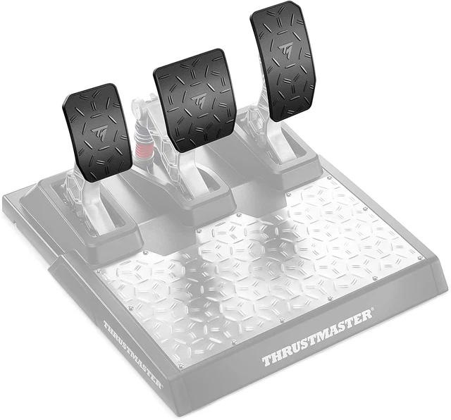 T-LCM Rubber Grip - 100% Textured Rubber Covers for the T-LCM Pedals Pedal Set