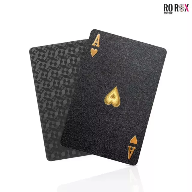 Deck of Plastic Playing Cards Professional Coated Game Poker Gift Flexible