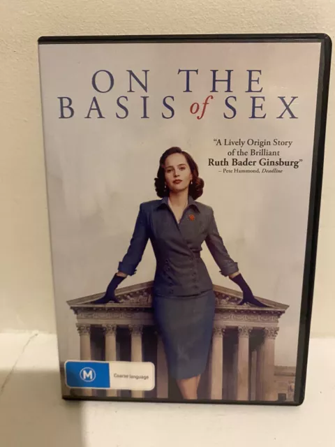 vandring ekko Katastrofe ON THE BASIS Of Sex (DVD, 2018) Felicity Jones, Armie Hammer **NEW/SEALED**  $10.90 - PicClick AU