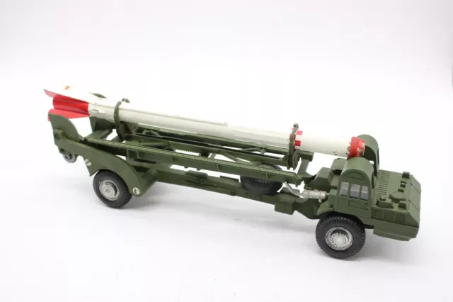 F Vintage Boxed Diecast Major Corgi Corporal Guided Missile On Erector Vehicle
