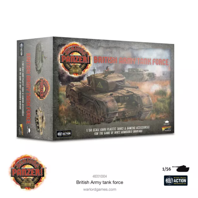 Achtung Panzer - Britische Armee Panzertruppe - Warlord Games - Neu