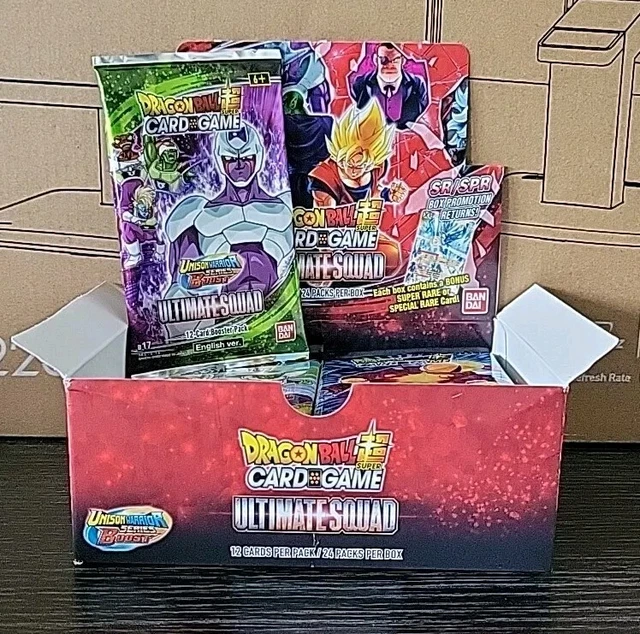 DRAGON BALL SUPER Card Game Unison Warrior Series Booster Ultimate Squad New 9.86 - PicClick UK DRAGON BALL SUPER Card Game Unison Warrior Series Booster Ultimate Squad New 9.86 - PicClick UK