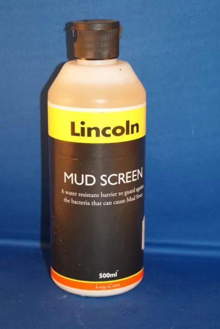 New Horse Cob Pony Lincoln Water Resistant Mud Screen Leg Care 500ml