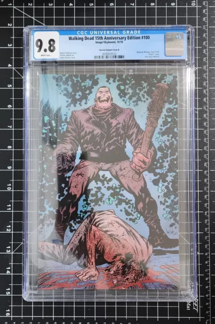 Walking Dead 100 15th Anniversary Edition CGC 9.8