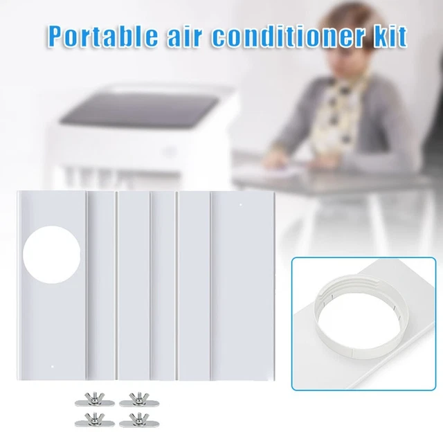 Kit déflecteur battant portable pour climatiseur échappement pour ventilation