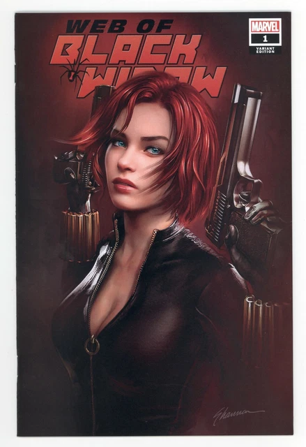 Web of Black Widow #1 Shannon Maer TRADE Variant * 2019