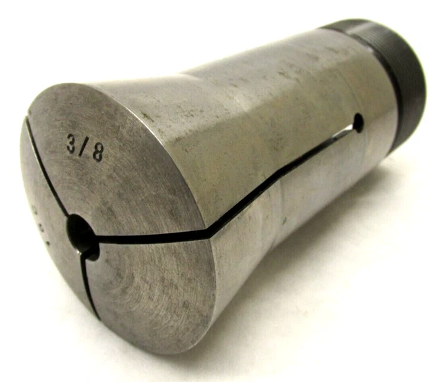 3/8" 16C ROUND COLLET w/ INTERNAL THREADS