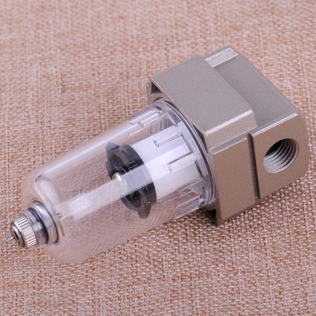 1/4" 750L/Min Air Filter Compressor Water Moisture Trap Separator AF2000-02 vt