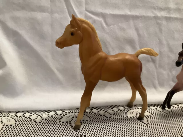 Breyer Horse Family Arabian Foal #6 Vintage 1968-1987 & Andalusian Foal 2