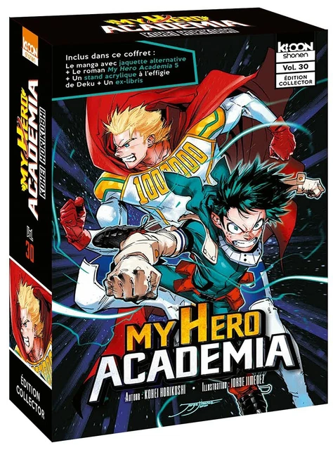 MY HERO ACADEMIA MHA - Manga Tome Volume 30 Edition Collector Coffret ...