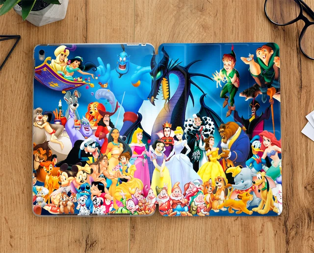Disney characters iPad case with display screen for all iPad models
