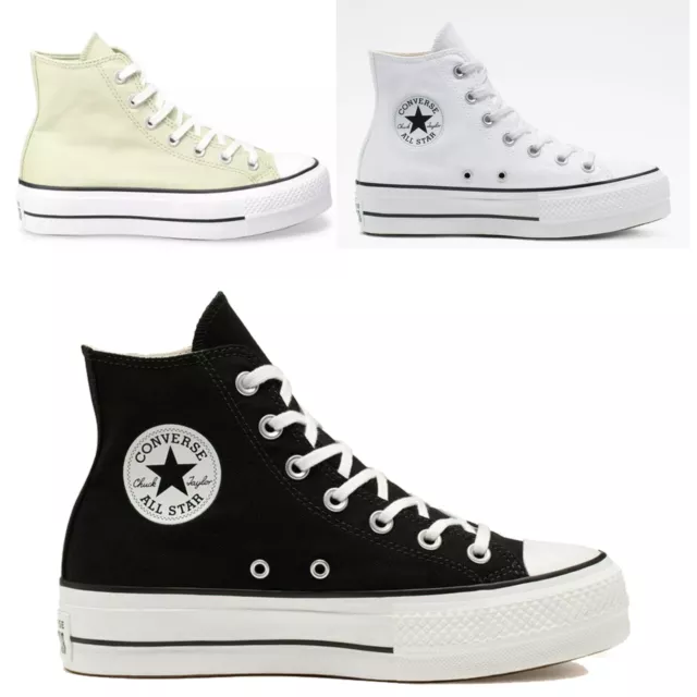 Women Converse Chuck Taylor All Star Lift Platform High Hi Top 560846C. BNIB.