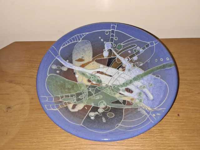 Studio Pottery Wall Plate