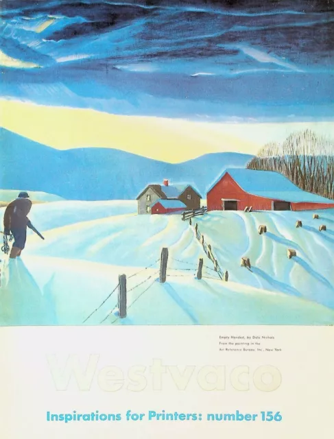Westvaco Inspirations for Printers Magazine 156 1945 Dale Nichols Westvaco Inspirations for Printers Magazine 156 1945 Dale Nichols