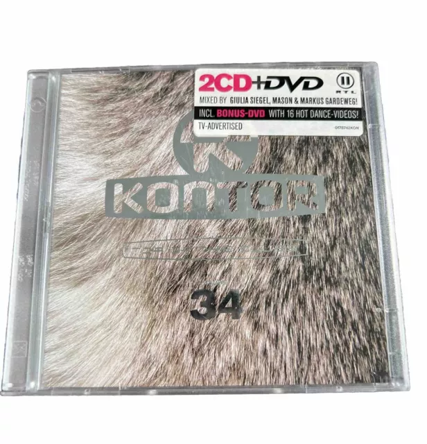 Kontor - Top of the Clubs Vol. 34 von Various | CD | + BONUS+DVD w. 16 Dance-Vid