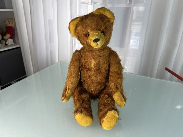 Grand Ours En Peluche Ancien 48cm – Charme Rétro Sans Marque