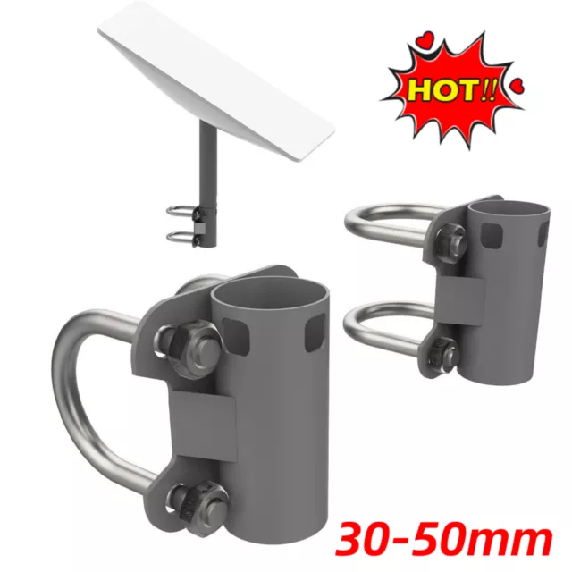 Universal Mount U-Bracket For Starlink, Roof Mast To Pole Pipe Mounting-Adapter.