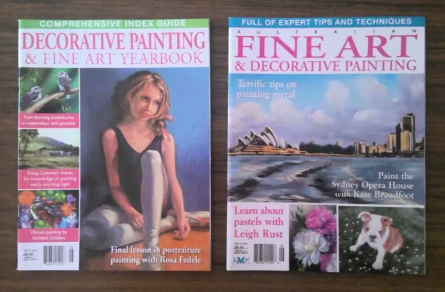 Fine art and decorative painting magazine vol.18.no.6./vol.19.no.6.