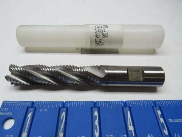 IZAR 3/4" 4-FLUTE AlTIN COATED LONG ROUGHING END MILL