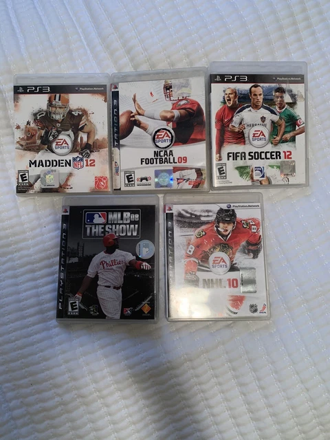 LOT OF 10 PlayStation 3 PS3 Games TIGER WOODS NHL Hockey FIFA