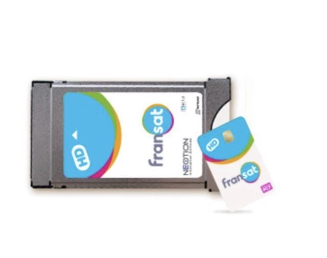 MODULE FRANSAT TV satellite Neotion CI+ 1.3 HD + carte Fransat PC7 HD ...