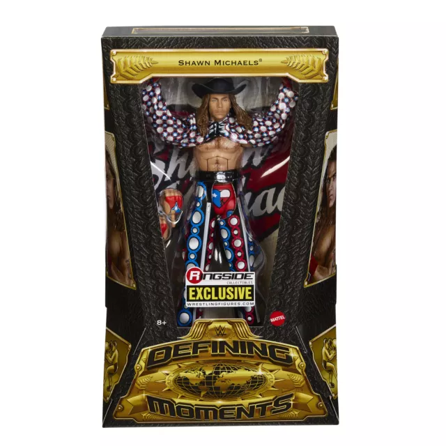 Shawn Michaels (Texas Hearts) - WWE Defining Moments   Toy Wrestling Figure