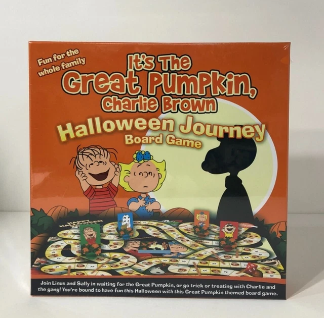 HALLOWEEN PEANUTS IT'S The Great Pumpkin Charlie Brown Journey Board