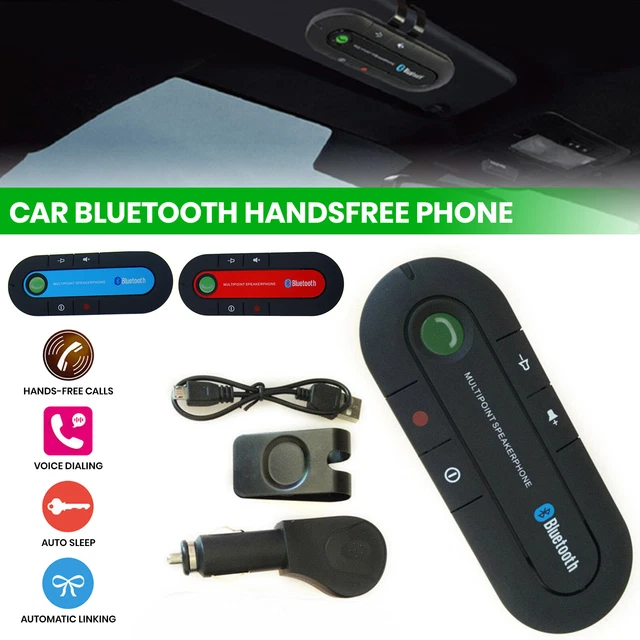 Wireless Music Car Bluetooth V4.1 Handsfree Speaker Sun Visor for Cell Phone