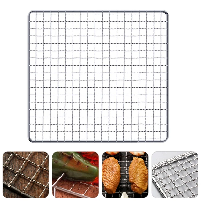KEESHA Griglia Di Ricambio Per Barbecue In Acciaio Inox 304 (68x48 Cm, 2 Pezzi) - Resistente E Multiuso