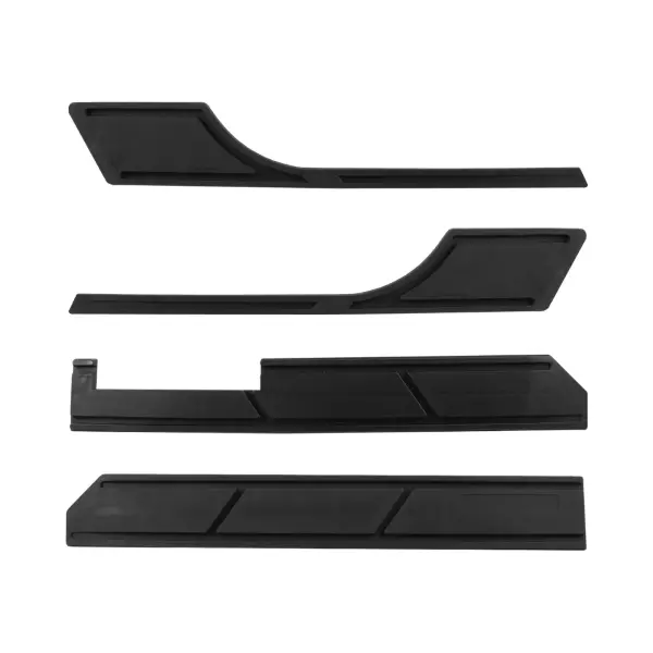 Modanature Laterali Paracolpi Fiat Panda 312 Nere Soft Touch Con - Foto 4