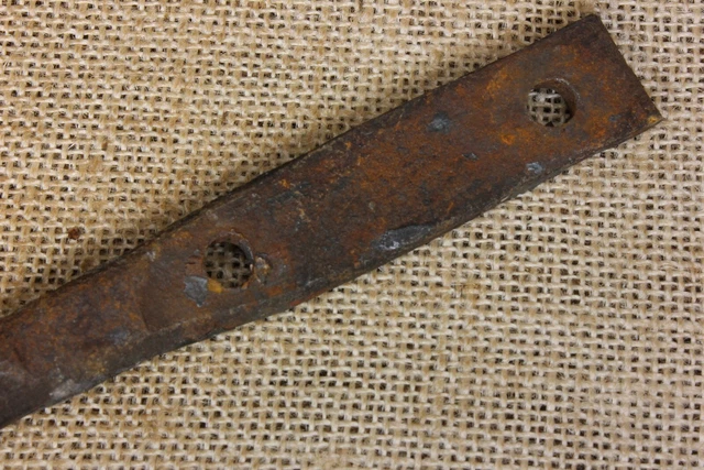 Old smokehouse large meat Hook Hearth blacksmith 9” wrought Iron barn vintage 8