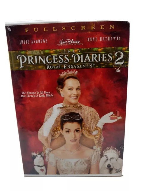 DVD Movie Walt Disney The Princess Diaries 2 Royal Engagement 2004 *Free Returns