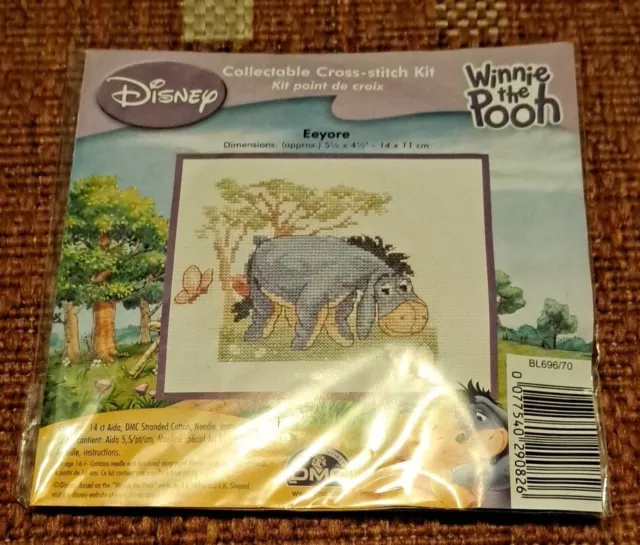 Winnie The Pooh Piglet Cross Stitch Kit