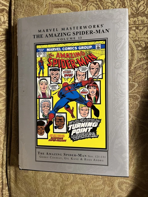 Marvel Masterworks Amazing Spider-Man 13 121-131 122 129 1st punisher HC OOP ‘11