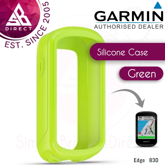Garmin Silicone Protective Case│For Edge 830 - Bundle GPS Bike Computer│Green