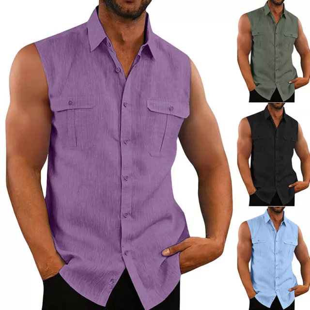 Camicia uomo smanicata deals